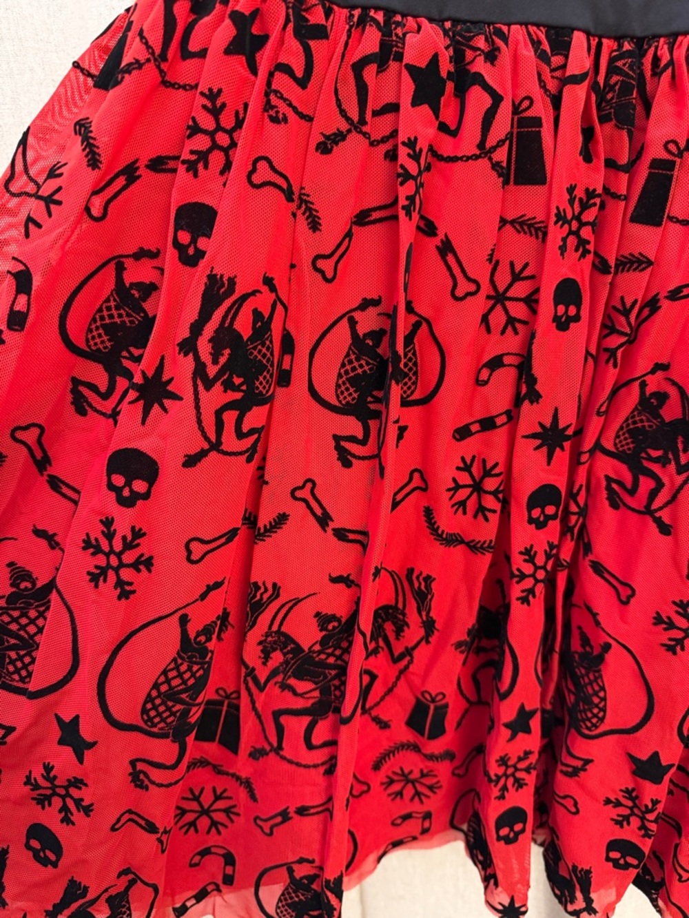 Blackmilk Krampus Skater Dress Medium - Picture 4 of 4